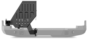 Toyota 4Runner Rear Bumper - Body Armor 4x4 - Pro Series II - Driver-Side Swingout - Light Texture Black - `10-`24